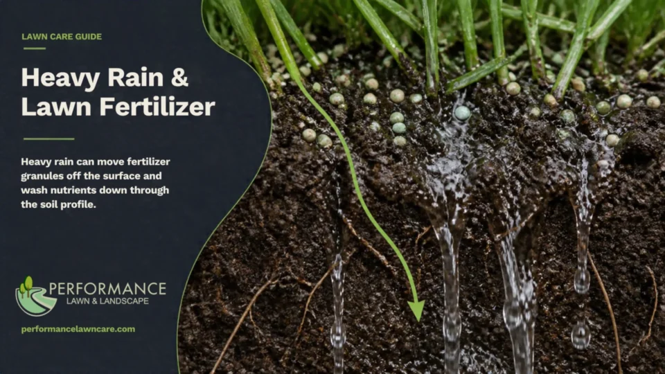 Can Heavy Rain Wash Away Lawn Fertilizer