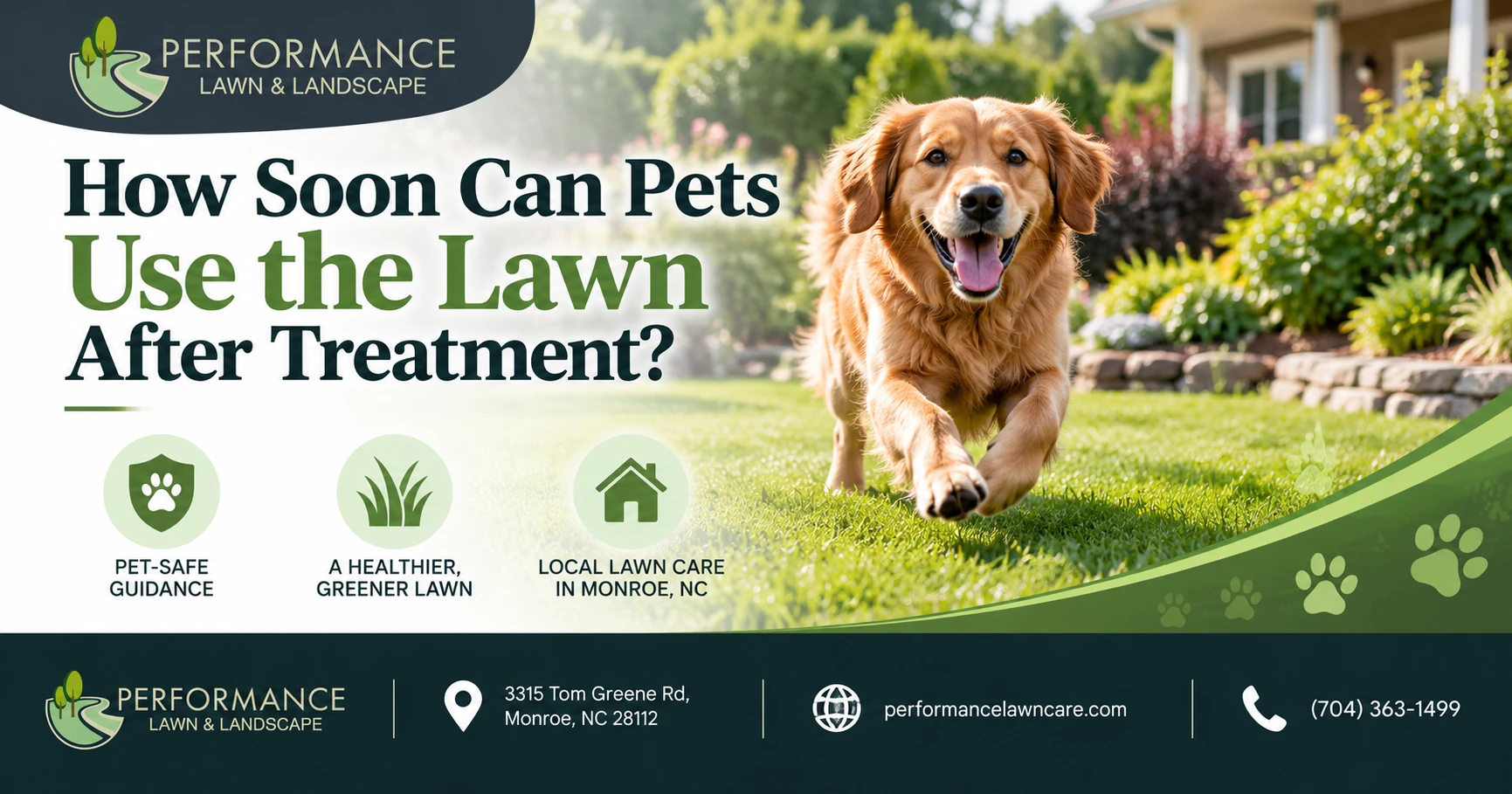How Soon Can Pets Use the Lawn After Treatment?