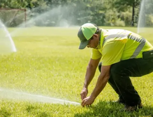 Irrigation Repair: Protecting Bushes and Trees