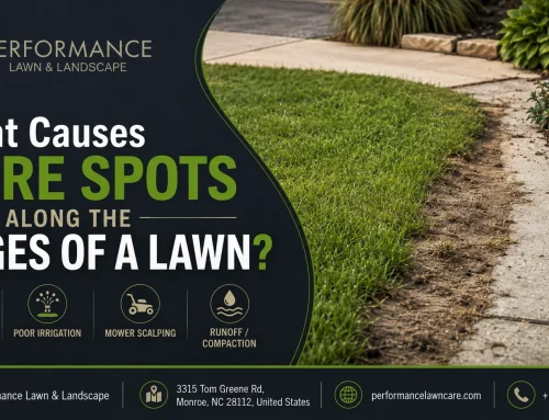 What Causes Bare Spots Along the Edges of a Lawn?