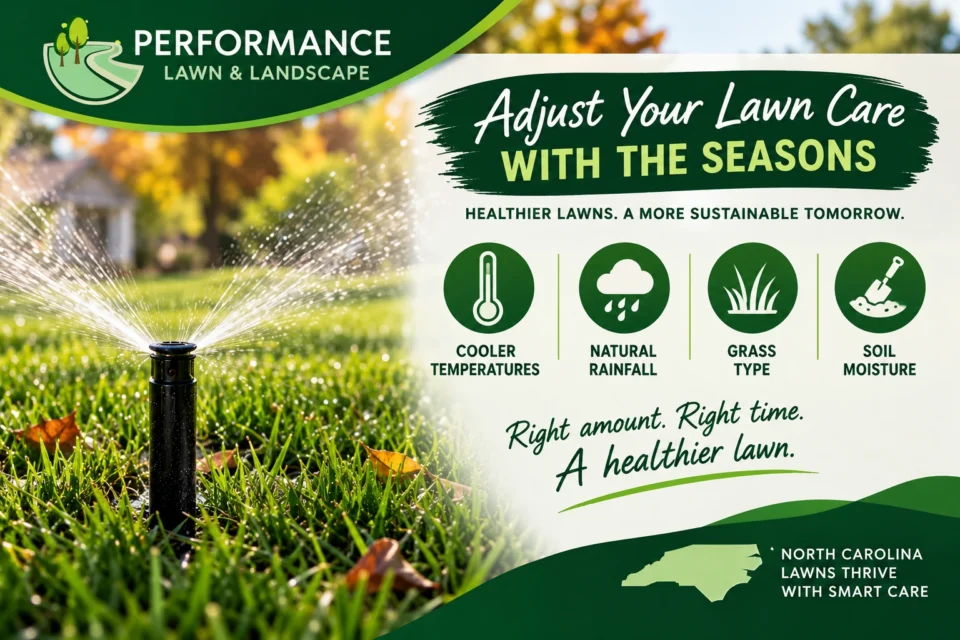 adjust your watering this Fall