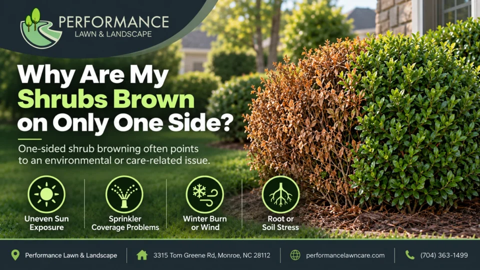 Why Are My Shrubs Brown on Only One Side?
